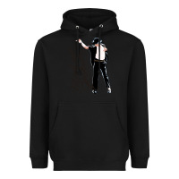 Black Michael Jackson Heavyweight Hoodie - artisFamous