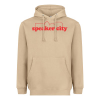Mushroom speaker city Heavyweight Hoodie - artisFamous