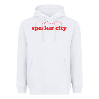 White speaker city Heavyweight Hoodie - artisFamous