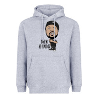 Heather Grey Ice Cube Heavyweight Hoodie - artisFamous