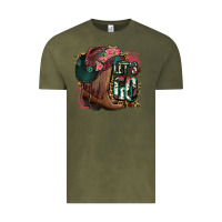Vintage Olive Let's Go Vintage Tee - Jasminsmagicworld