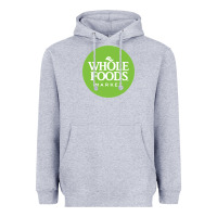 Heather Grey Whole Foods Market Heavyweight Hoodie - artisFamous