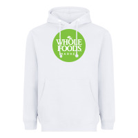 White Whole Foods Market Heavyweight Hoodie - artisFamous