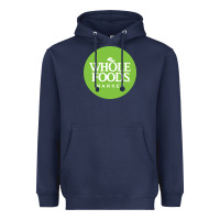 Navy Whole Foods Market Heavyweight Hoodie - artisFamous