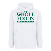 White Whole Foods Market Heavyweight Hoodie - artisFamous