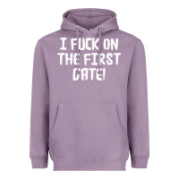 Lavender i f'ck on the first date Heavyweight Hoodie - artisFamous