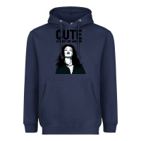 Navy cute is what we aim for Heavyweight Hoodie - artisFamous