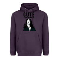 Plum cute is what we aim for Heavyweight Hoodie - artisFamous