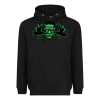 Black The Frankenstein Heavyweight Hoodie - artisFamous