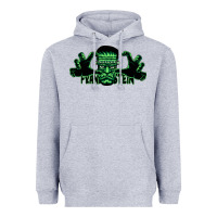 Heather Grey The Frankenstein Heavyweight Hoodie - artisFamous