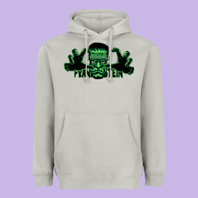 The Frankenstein Heavyweight Hoodie Designed By Artisfamous