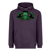 Plum The Frankenstein Heavyweight Hoodie - artisFamous