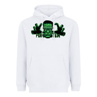 White The Frankenstein Heavyweight Hoodie - artisFamous