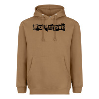 Toasted Coconut i hate myself Heavyweight Hoodie - artisFamous