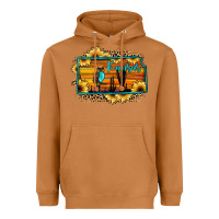 Meerkat kansas owl sunset sunflower map Heavyweight Hoodie - JahusDesignShop