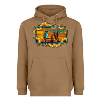 Toasted Coconut kansas owl sunset sunflower map Heavyweight Hoodie - JahusDesignShop
