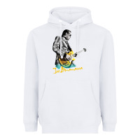 White bonamassa guitar Heavyweight Hoodie - artisFamous