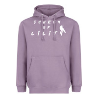 Lavender lilith woman figure Heavyweight Hoodie - artisFamous