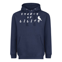 Navy lilith woman figure Heavyweight Hoodie - artisFamous