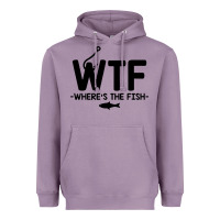 Lavender where's the fish Heavyweight Hoodie - artisFamous