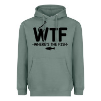 Sage where's the fish Heavyweight Hoodie - artisFamous