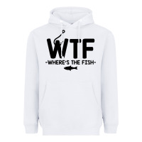 White where's the fish Heavyweight Hoodie - artisFamous