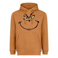 Meerkat Grinch Face Heavyweight Hoodie - artisFamous