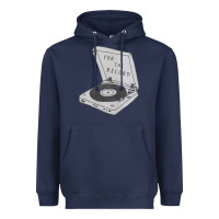 Navy for the record Heavyweight Hoodie - artisFamous