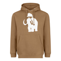 Toasted Coconut mammoth Heavyweight Hoodie - artisFamous