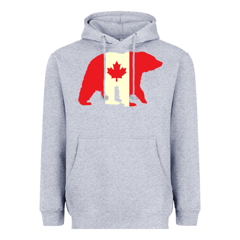 Canadian Bear Heavyweight Hoodie by artisFamous | Teevron