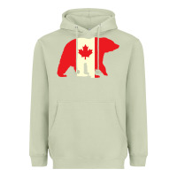 Matcha Canadian Bear Heavyweight Hoodie - artisFamous