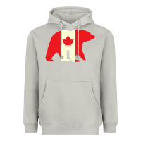 Moon Dust Canadian Bear Heavyweight Hoodie - artisFamous