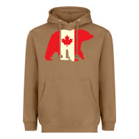 Toasted Coconut Canadian Bear Heavyweight Hoodie - artisFamous