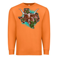 Carrot texas longhorn texas map Premium Sweatshirt - JahusDesignShop