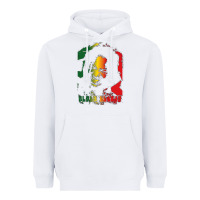 White alpha blondy Heavyweight Hoodie - artisFamous