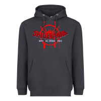 Smoke into the spider verse film Heavyweight Hoodie - artisFamous