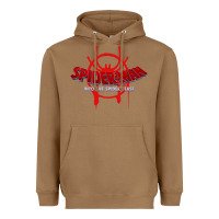 Toasted Coconut into the spider verse film Heavyweight Hoodie - artisFamous