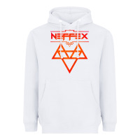 White neffex music Heavyweight Hoodie - artisFamous