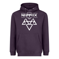 Plum neffex music Heavyweight Hoodie - artisFamous