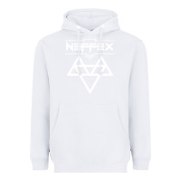 White neffex music Heavyweight Hoodie - artisFamous