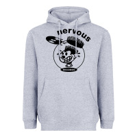 Heather Grey records Heavyweight Hoodie - artisFamous
