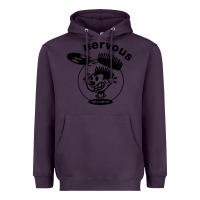 Plum records Heavyweight Hoodie - artisFamous