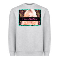 Heather Grey free britney leopard glitter Heavyweight Sweatshirt - AdoDesignShop