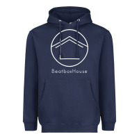 Navy the beatbox house Heavyweight Hoodie - artisFamous