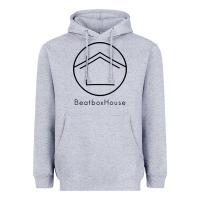 Heather Grey the beatbox house Heavyweight Hoodie - artisFamous