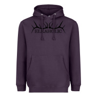 Plum Elkaholic Heavyweight Hoodie - artisFamous