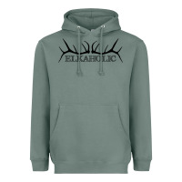 Sage Elkaholic Heavyweight Hoodie - artisFamous