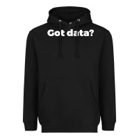 Black data science humor white Heavyweight Hoodie - artisFamous