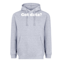 Heather Grey data science humor white Heavyweight Hoodie - artisFamous