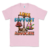 Bubblegum Pink Love support advocate Classic Tee - CowGirlArtShop